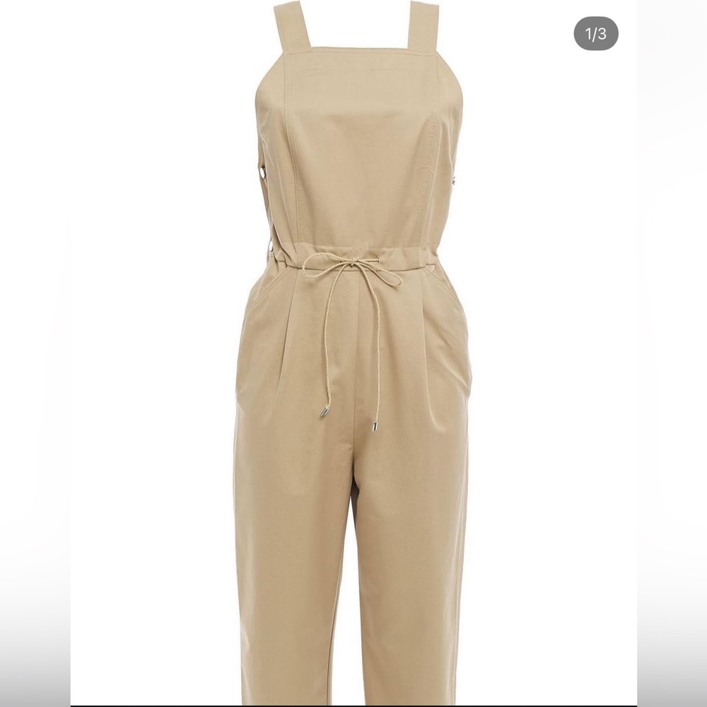 [New] Maje Peplin Cotton-twill Jumpsuit